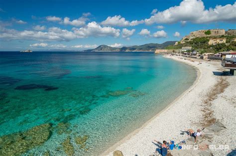 Photographs of the beaches on the Island of Elba