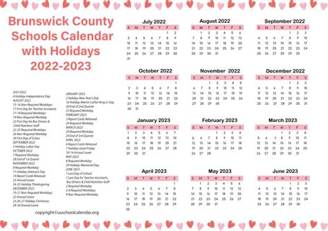 East Brunswick Calendar 2024 - Web This Page Contains The Major Holiday Dates From The 2023 And ...