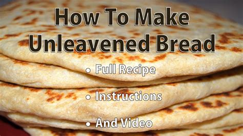 unleavened bread