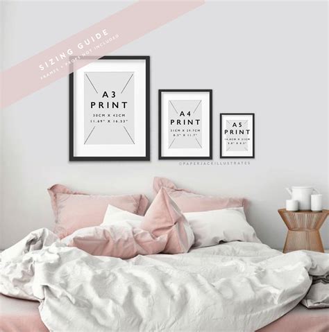 Bedroom Wall Art Print Typography Print Wall Art Quote - Etsy