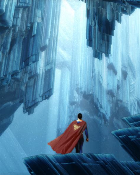 Comics Forever, Superman: Fortress Of Solitude // painted artwork...