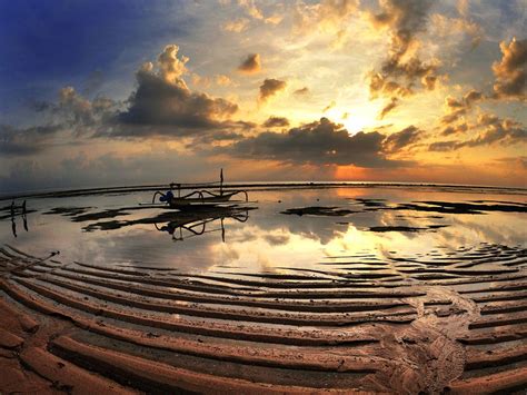 Sanur Beach Bali Sunrise Beach Wallpaper | Beach Wallpaper Backgrounds