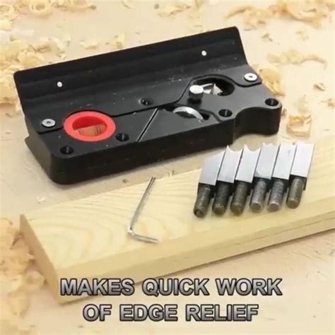 Chamfer Plane - Woodworking Edge Corner Flattening Tool [Video] in 2022 ...