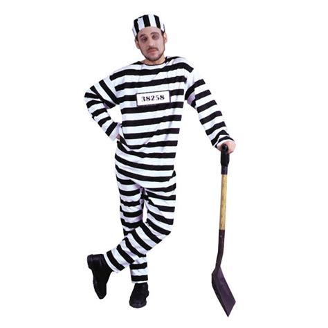 Convict Costume Std