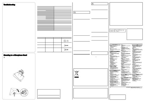 Yamaha MG06X/MG06 Owner's Manual | Page 2 - Free PDF Download (2 Pages)