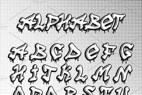 Graffiti font alphabet vector | Lettering alphabet, Hand lettering alphabet fonts, Tattoo ...