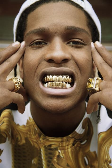 A$AP ROCKY. | Grillz, Grills teeth, Gold grill