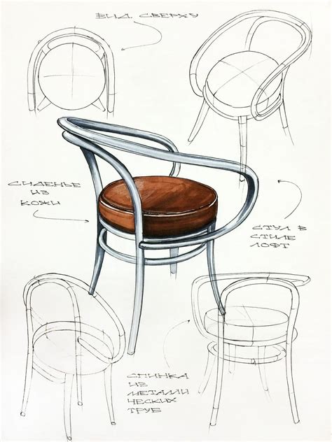 Furniture Design Sketches / Office Furniture Drawing High Resolution ...