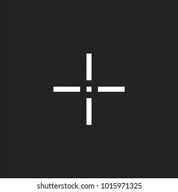 Crosshair Cursor Pointer Icon Vector: เวกเตอร์สต็อก (ปลอดค่าลิขสิทธิ์ ...