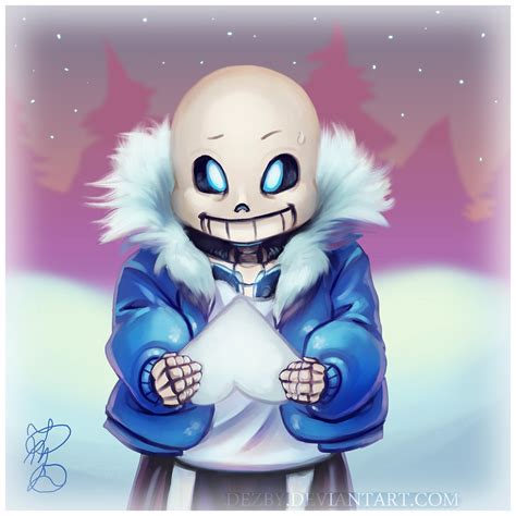 ArtStation - Sans: Undertale Fanart