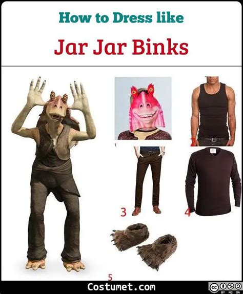 Jar jar Binks (Star Wars) Costume for Halloween