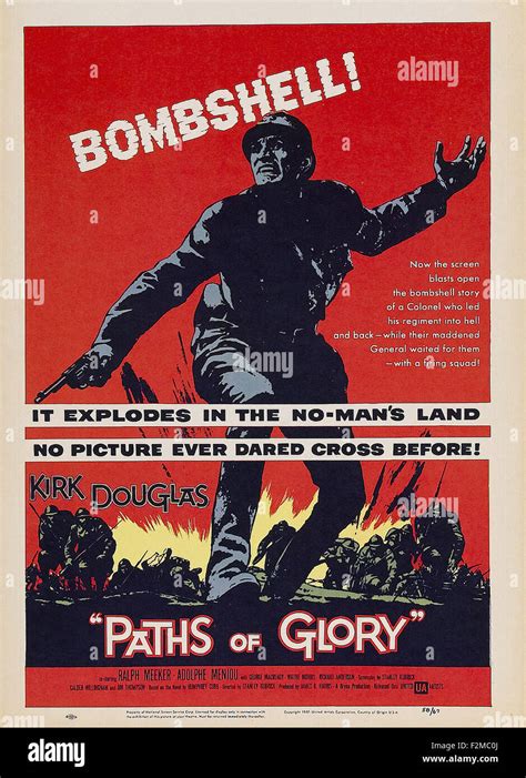 Paths of Glory - Movie Poster Stock Photo - Alamy