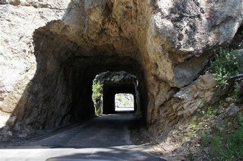 Tunnel On Needles Highway, South Dakota Photograph by Art Spectrum