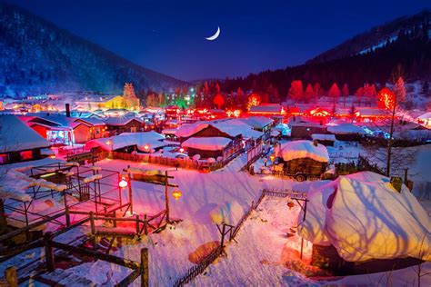 China Snow Town (Xue Xiang): No.1 Snow Town in China