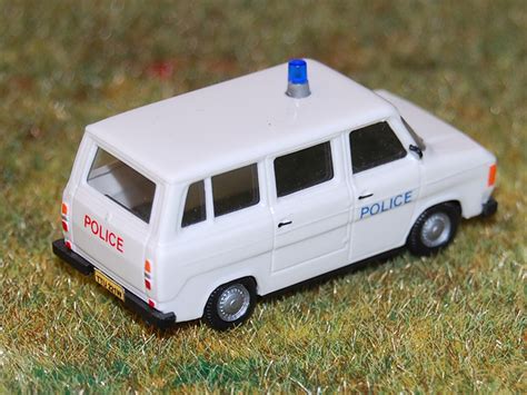 British Police 1980s Ford Transit Van