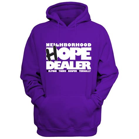 HOPE Dealer Hoodie (purple) - Neighborhood HOPE Dealer