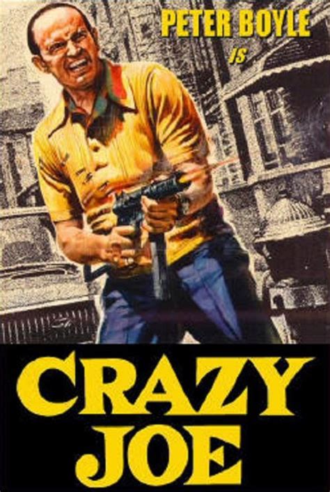 the movie poster for crazy joe