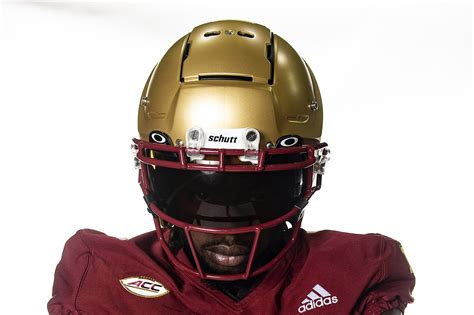 Boston College football unveils new gold helmets for 2021 - BC Interruption