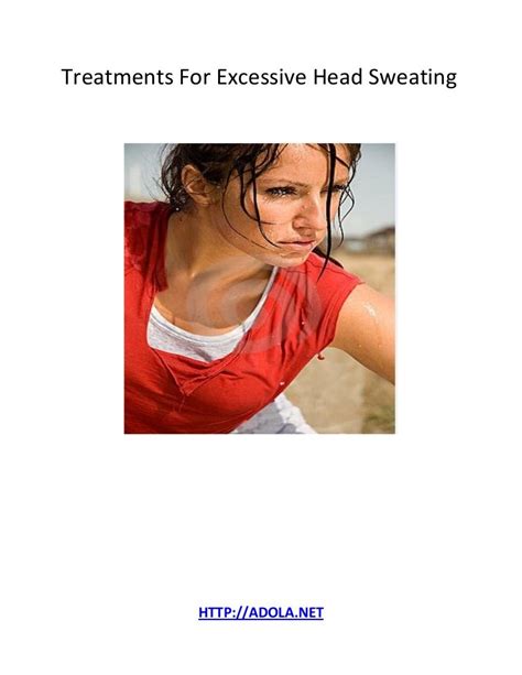 Treatments for excessive head sweating