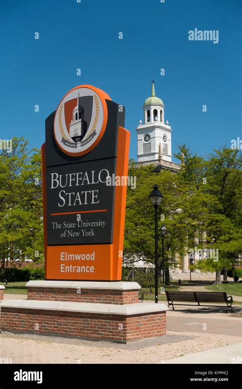 Buffalo state university of New York Stock Photo - Alamy