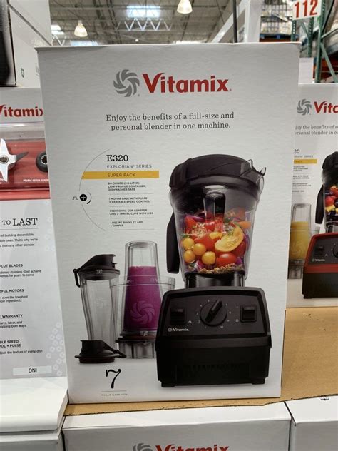 Costco Vitamix E320 Blender with Personal Cup Adapter | Blender ...