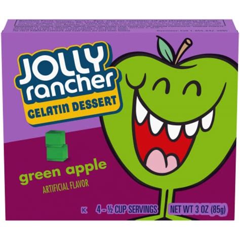 JOLLY RANCHER Green Apple Gelatin Dessert Mix, 3 oz - Pick ‘n Save