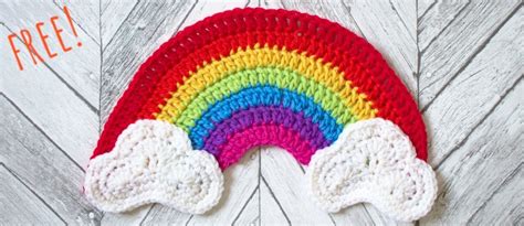 Free Rainbow Crochet Pattern #nhsrainbow - WoolnHook by Leonie Morgan