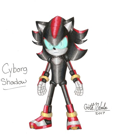 Sonic Boom: Cyborg Shadow (fan made) by GothNebula on DeviantArt