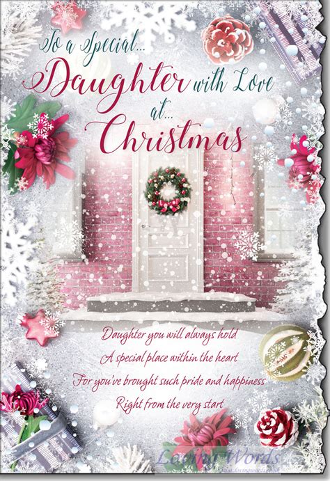 Special Daughter with Love at Christmas | Greeting Cards by Loving Words