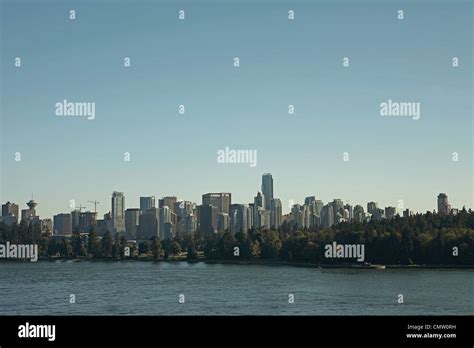 Downtown city skyline, Vancouver, British Columbia Stock Photo - Alamy