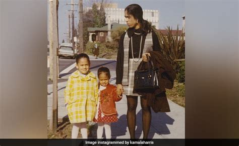 Kamala Harris Shares Childhood Photos, Writes Note On Mother's Influence