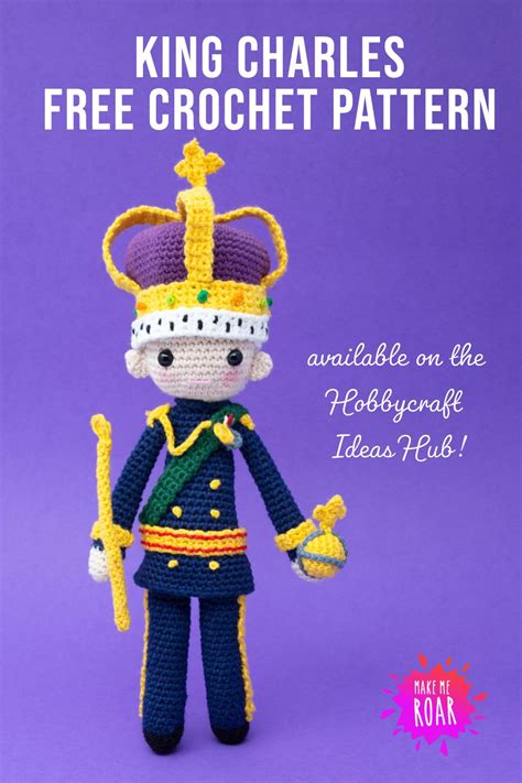 King charles amigurumi crochet pattern – Artofit