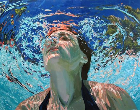 Glistening Underwater Oil Paintings by Samantha French