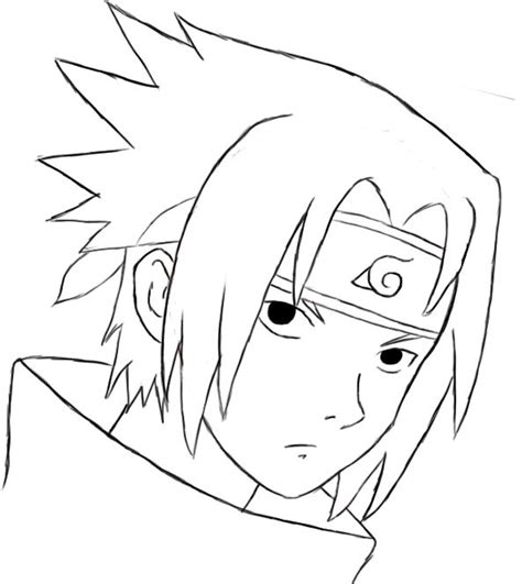 How To Draw Sasuke | Naruto drawings, Naruto zeichnen und Anime zeichnen