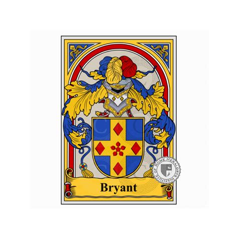 Bryant family heraldry genealogy Coat of arms Bryant