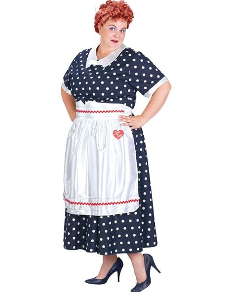 I Love Lucy Womens Plus Size Costume | PLUS SIZE WOMEN | I love lucy costume, Plus size costume ...