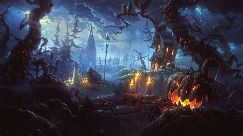 🔥 [66+] Halloween Backgrounds For Desktop | WallpaperSafari