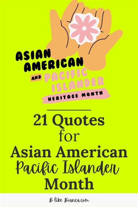 21 Inspiring Quotes for Asian American Pacific Islander Heritage Month