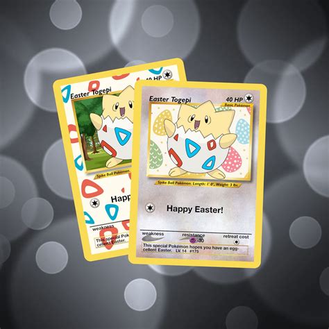 Pokemon Togepi Card