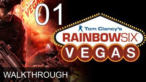 Tom Clancys Rainbow Six Vegas Walkthrough Part 1 Gameplay LetsPlay ...