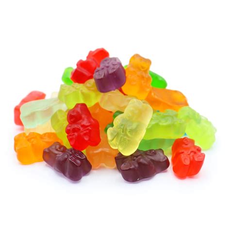 12 Flavor Gummy Bears by the pound or in bulk- LorentaNuts.com