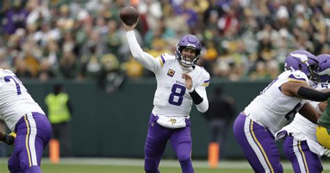 Vikings' Kirk Cousins Out for Season After MRI Confirms Torn Achilles ...