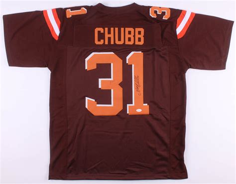 Nick Chubb Signed Cleveland Browns Jersey (JSA COA) | Pristine Auction