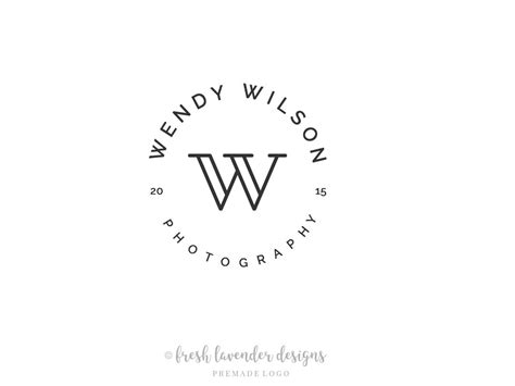 Stamp Logo, Custom Logo, Logo Design, Premade Logo, Monogram Logo, Masculine Logo, Initial Logo ...