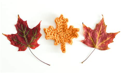 Crochet Maple Leaf Free Pattern