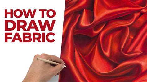 How to Draw Fabric Folds or Cloth - YouTube