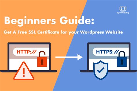 Beginner’s Guide: Get a Free SSL Certificate for Your WordPress Website | MyUnlimitedWP | Low ...