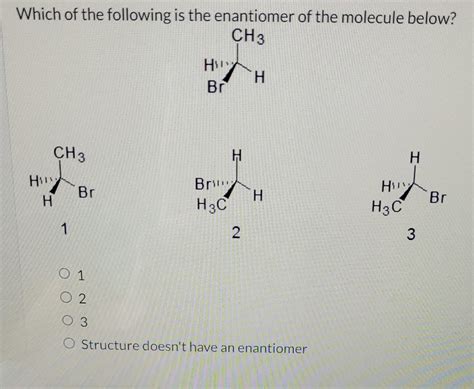 Solved The following compounds are non-superimposable mirror | Chegg.com