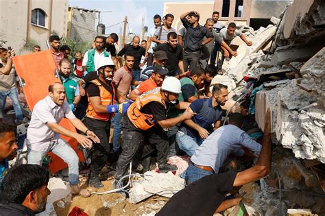 Around 1,000 dead in Israel-Hamas war, as Lebanon’s Hezbollah also ...