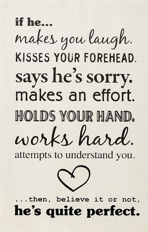 If he makes you laugh.. Cute Quotes, Great Quotes, Quotes To Live By, Funny Quotes, Trendy ...